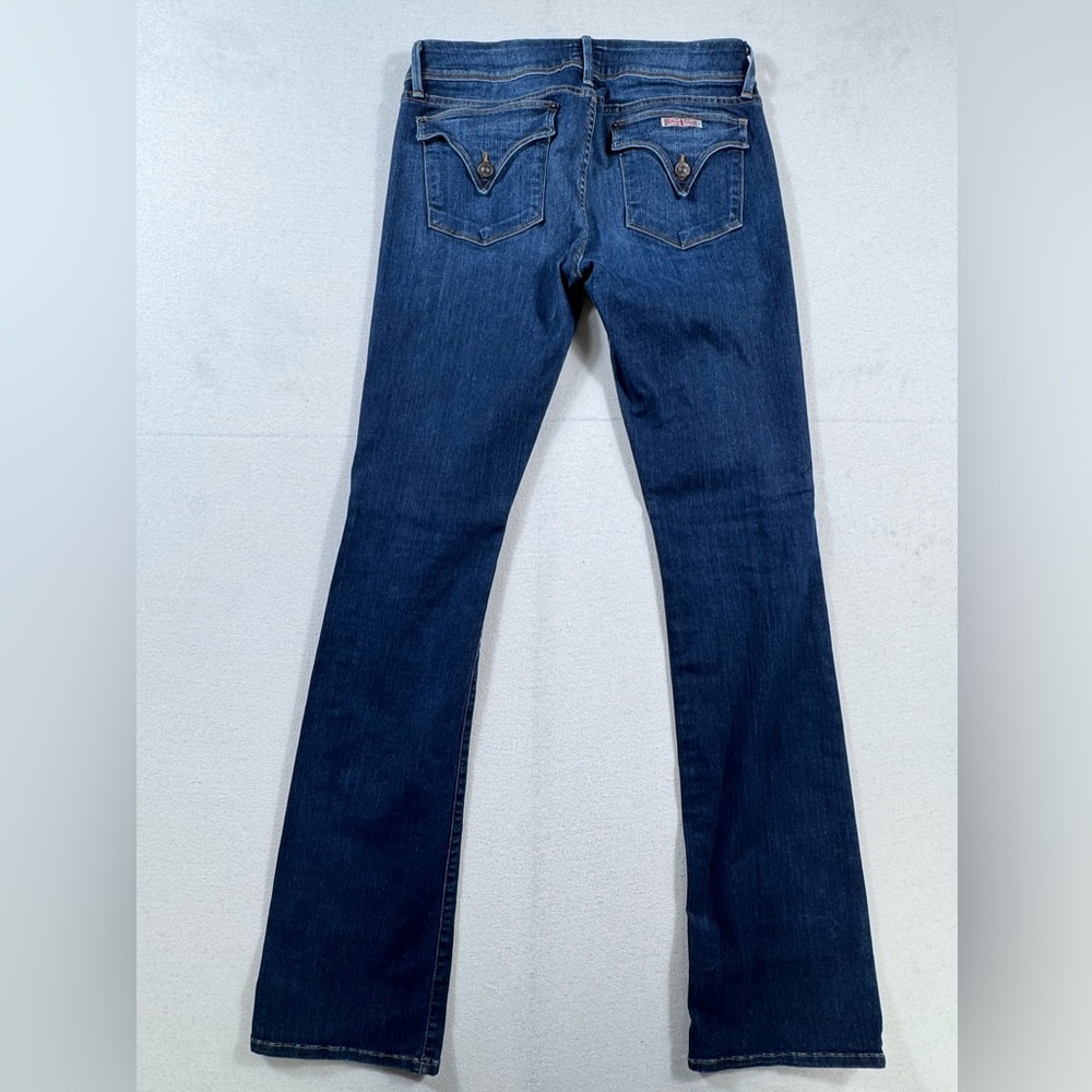 Hudson Jeans Size 30 Made in USA Bootcut Low Rise Flap Pocket Premium Denim - Picture 8 of 9